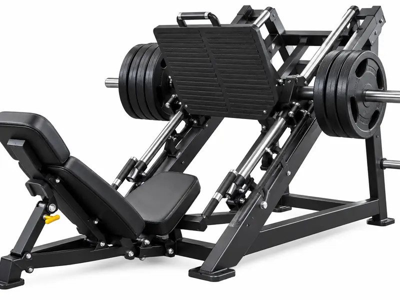Leg press at Xavion Fitness Studio, Thindal, Erode